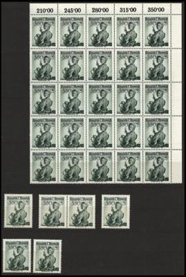 ** - Österr. Trachten II - Partie Dubl., - Stamps