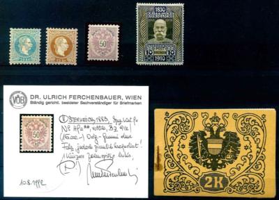 */(*)/** - Sammlung Österr. Monarchie ab Ausg. 1867 u.a. mit Nr. 49a **, - Stamps