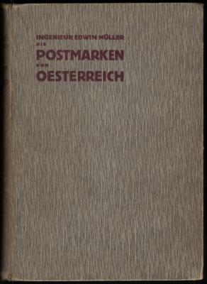 Literatur: "Die Postmarken von Österreich" v. Ing. Edwin Müller, - Briefmarken und Ansichtskarten