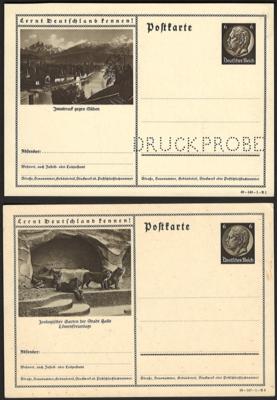 Poststück - D.Reich - Partie Bildganzsachen - Postkarten meist Hindenburg - Ausg., - Francobolli