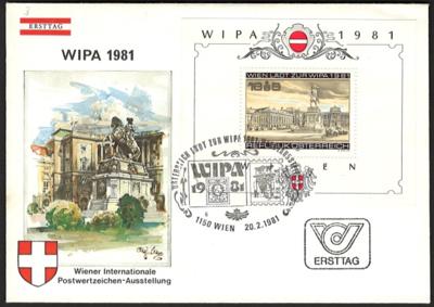 Poststück - Österr. Nr. 1696I (verstümmeltes E in WI"E"N) auf FDC, - Stamps