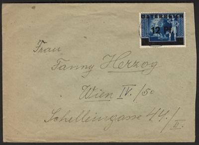 Poststück - Partie Bedarfsbriefe Österr. 1945, - Briefmarken und Ansichtskarten