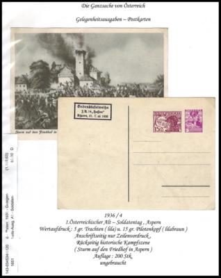 Poststück - Partie Poststücke Österr. I. und II. Rep., - Briefmarken und Ansichtskarten