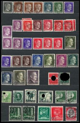 **/*/gestempelt - Partie D.Reich u. Deutschland  bis in die Neuzeit, - Stamps