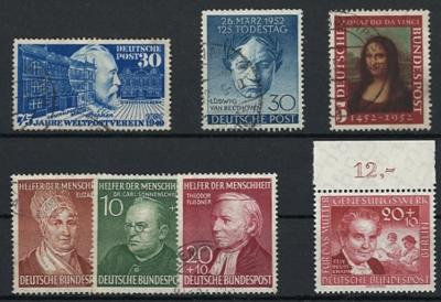 **/gestempelt - Partie Dubl. BRD ca. 1949/1975, - Francobolli