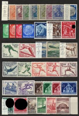 **/*/gestempelt - Partie Dubl. Österr. - D.Reich - Schweiz - Nachkriegsdeutschland, - Stamps