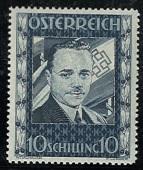 ** - Österr. - 10 S Dollfuß, - Stamps