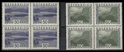 ** - Österr. Gr. Landschaft im postfr. Pracht-Viererbl., - Stamps