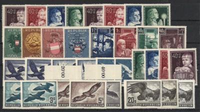 ** - Partie Dubl. und BOGENWARE Österr. ab 1945, - Stamps