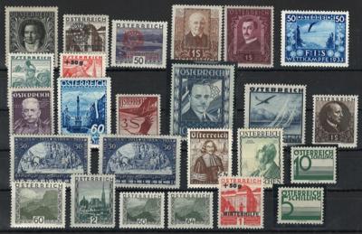 */** - Sammlung Österr. I. Rep. u.a. mit Rotarier, - Stamps