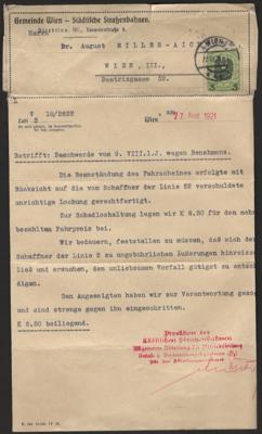 Poststück - Österr. - Partie Poststücke ca. 1918/1930, - Briefmarken und Ansichtskarten