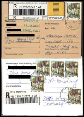 Poststück - Österr. Reichh. Sammlung - Francobolli