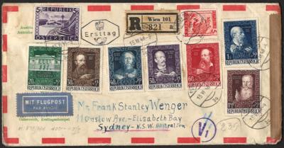 Poststück - Partie FDCs und Ersttagsbriefe Österr. aus ca.1948/19565, - Stamps