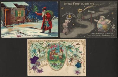 Poststück - Partie Motivkarten u.a. mit Mecki (ca. 45) - Weihnachten etc., - Stamps