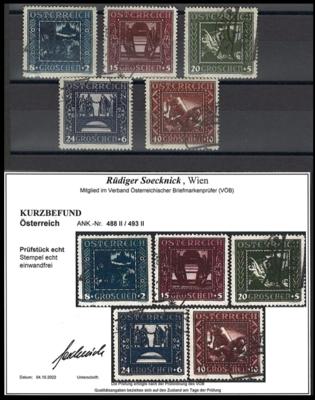 .gestempelt - Österr. Nr. 489 II/9 - Stamps