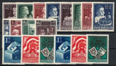 **/*/gestempelt - partie Österr. II. Rep. meist ** sowie etwas Schweiz, - Stamps