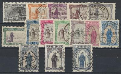 .gestempelt - Portugal Nr. 109/23 Hl. Antonius von Padua, - Briefmarken und Ansichtskarten