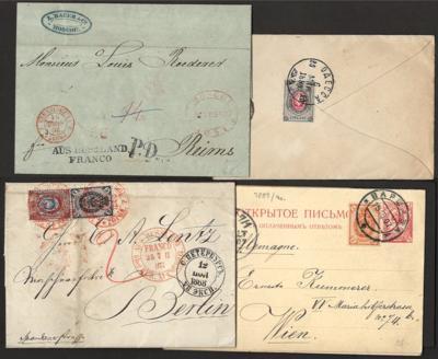 */gestempelt/Poststück - Sammlung Rußland/ Sowjetunion 1857 bis in die 30er Jahre, - Francobolli