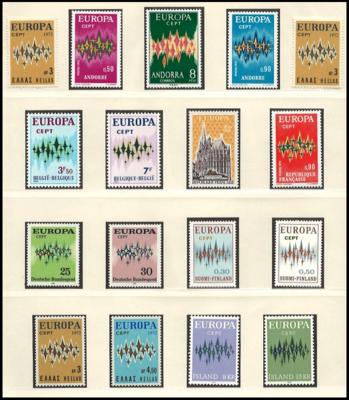 **/gestempelt - Sammlung Europa - Gemeinschaftsausg. CEPT ca. 1956/1994, - Stamps