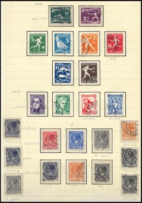 **/*/gestempelt - Sammlung Niederlande ca. 1852/1997, - Briefmarken und Ansichtskarten