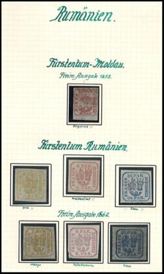 */**/gestempelt - Sammlung Rumänien ab 1858 - tls. spezialisiert gesammelt, - Stamps