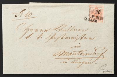 ö Ausgabe 1850 Poststück - 1854 "Lend" - Briefmarken und Ansichtskarten
