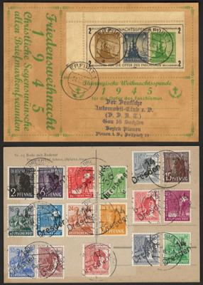 Poststück - Kl. Partie Nachkriegsdeutschland u.a. Sowjetische Zensur, - Stamps
