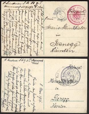 Poststück - Österr. Monarchie Küstenland - Známky