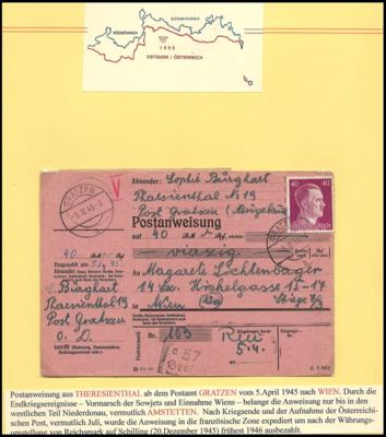 Poststück - Sammlung Mühlviertel/Anschlußgebiet - Francobolli