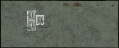 Poststück - Umschlag zum WIPABLOCK, - Stamps
