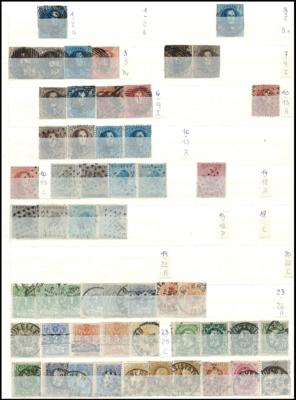 .gestempelt - Belgien - Sammlung ca. 1849/2006, - Stamps and postcards