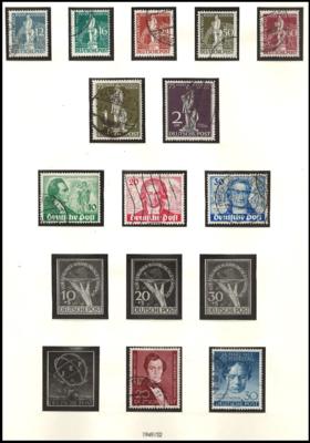 .gestempelt - Sammlung Berlin 1948/1973in - Briefmarken und Ansichtskarten