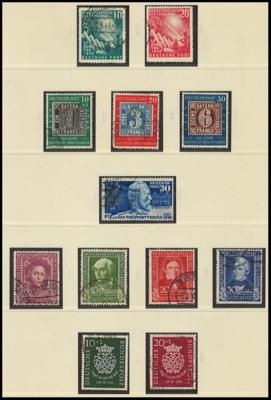 .gestempelt - Sammlung BRD 1949/1965, - Francobolli e cartoline