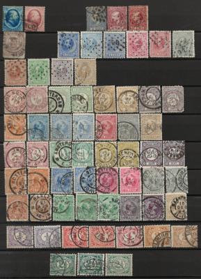 */gestempelt - Sammlung Frankreich, - Briefmarken und Ansichtskarten