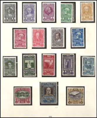 */** - Österr.- Partie Dubl. 1901/1918, - Stamps and postcards