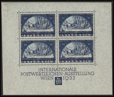 (**) - Österr. WIPAblock tadellos - Briefmarken und Ansichtskarten