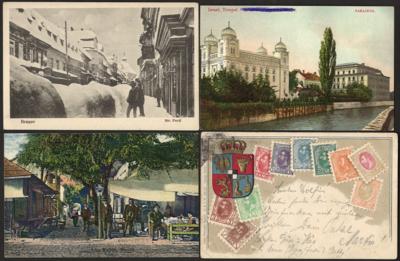 Poststück - Interess. Partie AK ehemalige - Stamps and postcards