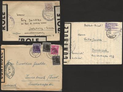 Poststück - Österr. Kartenbrief aus ÖTZ nach Salzburg, - Stamps and postcards