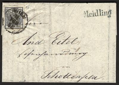 Poststück - Österr. Nr. 3H, - Briefmarken und Ansichtskarten