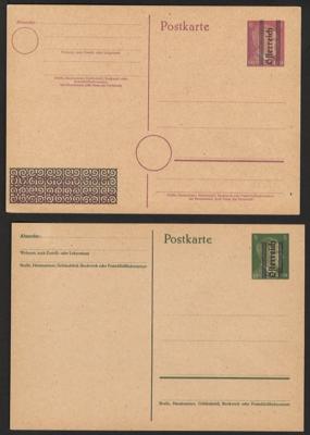 Poststück - Österreich 1945 Grazer - Briefmarken und Ansichtskarten