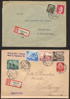 Poststück - Ostmatk, - Briefmarken und Ansichtskarten