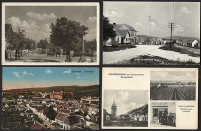 Poststück - Partie Burgenlandbelege, - Briefmarken und Ansichtskarten