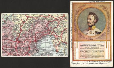 Poststück - Partie interess Österr. Propagandakarten der Monarchie, - Známky a pohlednice