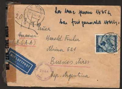 Poststück - Partie meist frühe Österr. Luftpostbelege der II. Rep., - Stamps and postcards