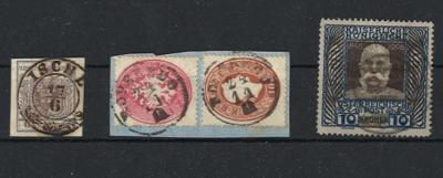 */gestempelt - Sammlung Österr. Monarchie - Briefmarken und Ansichtskarten