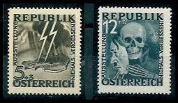 ** - Österr. - BLITZ/TOTENKOPF, - Briefmarken und Ansichtskarten