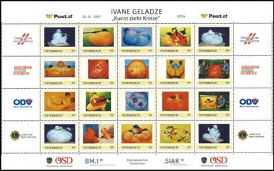 ** - Österr. - Partie EURO - NEUHEITEN (FRANKATURWARE), - Briefmarken und Ansichtskarten