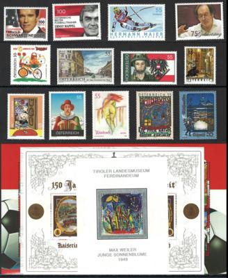 ** - Österr. - Partie EURO - NEUHEITEN (FRANKATURWARE) in 1Buch, - Stamps and postcards