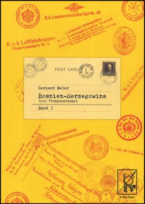 Literatur Weber Gerhard: "Bosnien - Herzegowina" in 5 Bänden, - Francobolli e cartoline