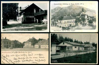 Poststück - partie AK NÖ u.a. mit - Stamps and postcards